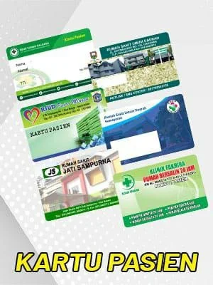 kartu pasien, cetak kartu pasien