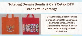 Totebag Desain Sendiri? Cari Cetak DTF Terdekat Sekarang! Cetak DTF Terdekat Totebag di Armada Digicard.